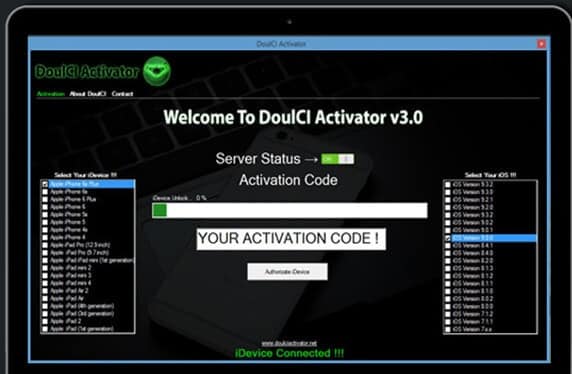 Doulci iCloud Unlocker для ПК на русском бесплатно